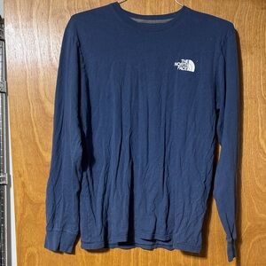 The North Face Men's Navy Blue Long Sleeve Shirt